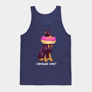 Doberman Donut Tank Top